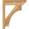 Ekena Millwork Westlake Slat Rough Sawn Outlooker, Western Red Cedar, 6"W x 20"D x 24"H OUT06X20X24WTL06RWR - alternate 3